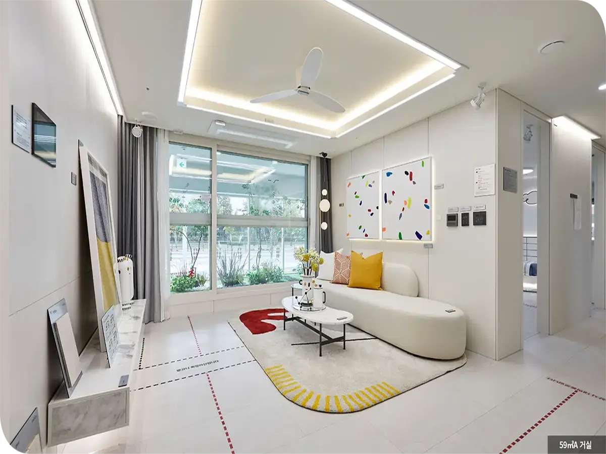 공급평형별 내부 인테리어입니다